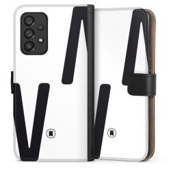 Sideflip mit langer Lasche schwarz