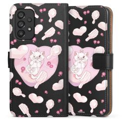 Sideflip mit langer Lasche schwarz