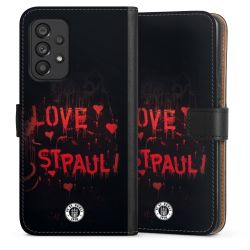 Sideflip mit langer Lasche schwarz