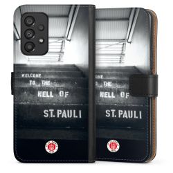 Sideflip mit langer Lasche schwarz