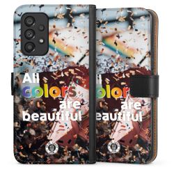 Sideflip mit langer Lasche schwarz