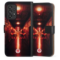 Sideflip mit langer Lasche schwarz