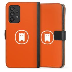 Sideflip mit langer Lasche schwarz