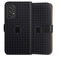 Sideflip mit langer Lasche schwarz