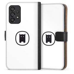 Sideflip mit langer Lasche schwarz