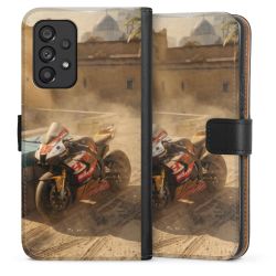 Sideflip mit langer Lasche schwarz