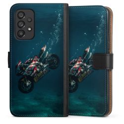 Sideflip mit langer Lasche schwarz