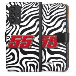 Sideflip mit langer Lasche schwarz