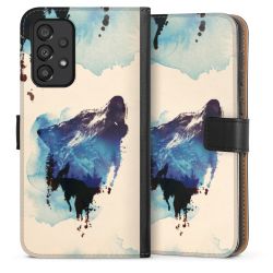 Sideflip mit langer Lasche schwarz