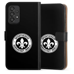 Sideflip mit langer Lasche schwarz