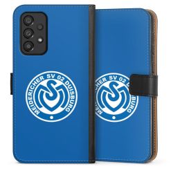 Sideflip mit langer Lasche schwarz