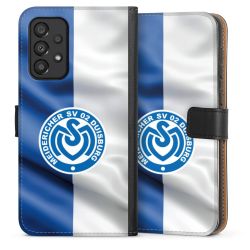 Sideflip mit langer Lasche schwarz