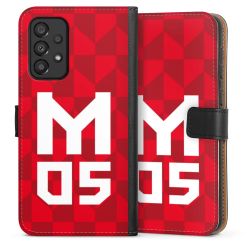 Sideflip mit langer Lasche schwarz