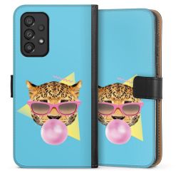 Sideflip mit langer Lasche schwarz