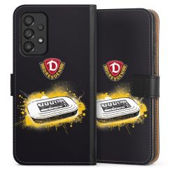 Sideflip mit langer Lasche schwarz