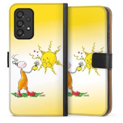 Sideflip mit langer Lasche schwarz