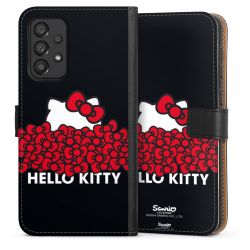 Sideflip mit langer Lasche schwarz