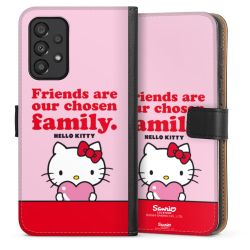 Sideflip mit langer Lasche schwarz