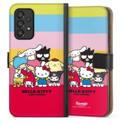 Sideflip mit langer Lasche schwarz