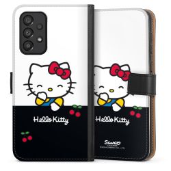 Sideflip mit langer Lasche schwarz