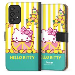 Sideflip mit langer Lasche schwarz