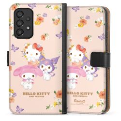 Sideflip mit langer Lasche schwarz