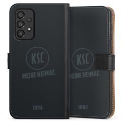 Sideflip mit langer Lasche schwarz