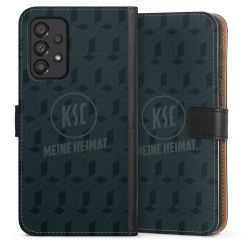 Sideflip mit langer Lasche schwarz