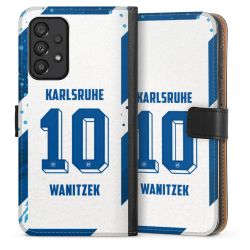 Sideflip mit langer Lasche schwarz