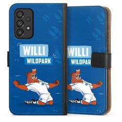 Sideflip mit langer Lasche schwarz