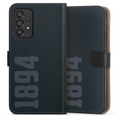 Sideflip mit langer Lasche schwarz