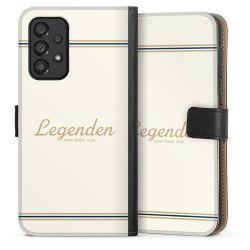 Sideflip mit langer Lasche schwarz