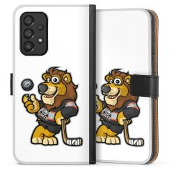 Sideflip mit langer Lasche schwarz