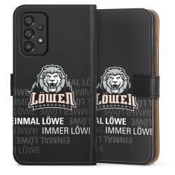 Sideflip mit langer Lasche schwarz