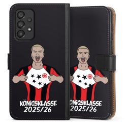 Sideflip mit langer Lasche schwarz