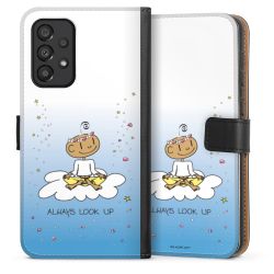 Sideflip mit langer Lasche schwarz