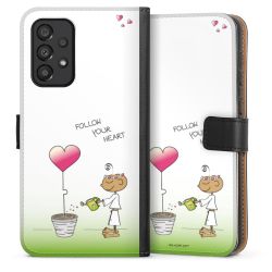 Sideflip mit langer Lasche schwarz