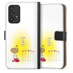 Sideflip mit langer Lasche schwarz