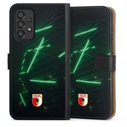 Sideflip mit langer Lasche schwarz