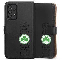 Sideflip mit langer Lasche schwarz