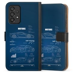 Sideflip Fodral med flap svart