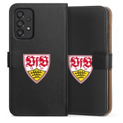 Sideflip mit langer Lasche schwarz