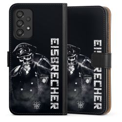 Sideflip mit langer Lasche schwarz