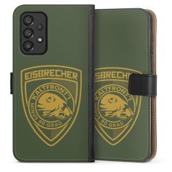 Sideflip mit langer Lasche schwarz