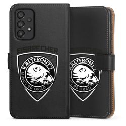 Sideflip mit langer Lasche schwarz