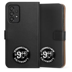 Sideflip mit langer Lasche schwarz