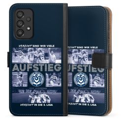 Sideflip mit langer Lasche schwarz