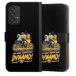 Sideflip mit langer Lasche schwarz