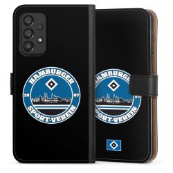 Sideflip mit langer Lasche schwarz