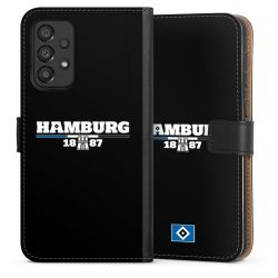 Sideflip mit langer Lasche schwarz